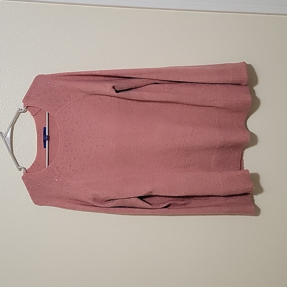 Apt 9 Pink Sweater, size L